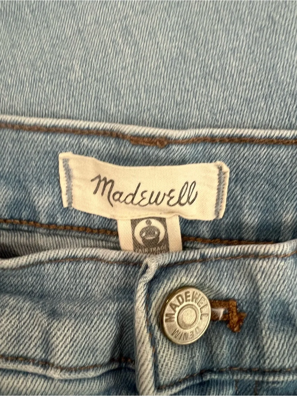 Madewell Slim wide leg Crop jeans size 26 - Picture 9 of 10